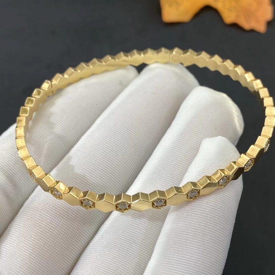 ¡®Imperial¡¯BEE LOVE GOLD DIAMOND BRACELET