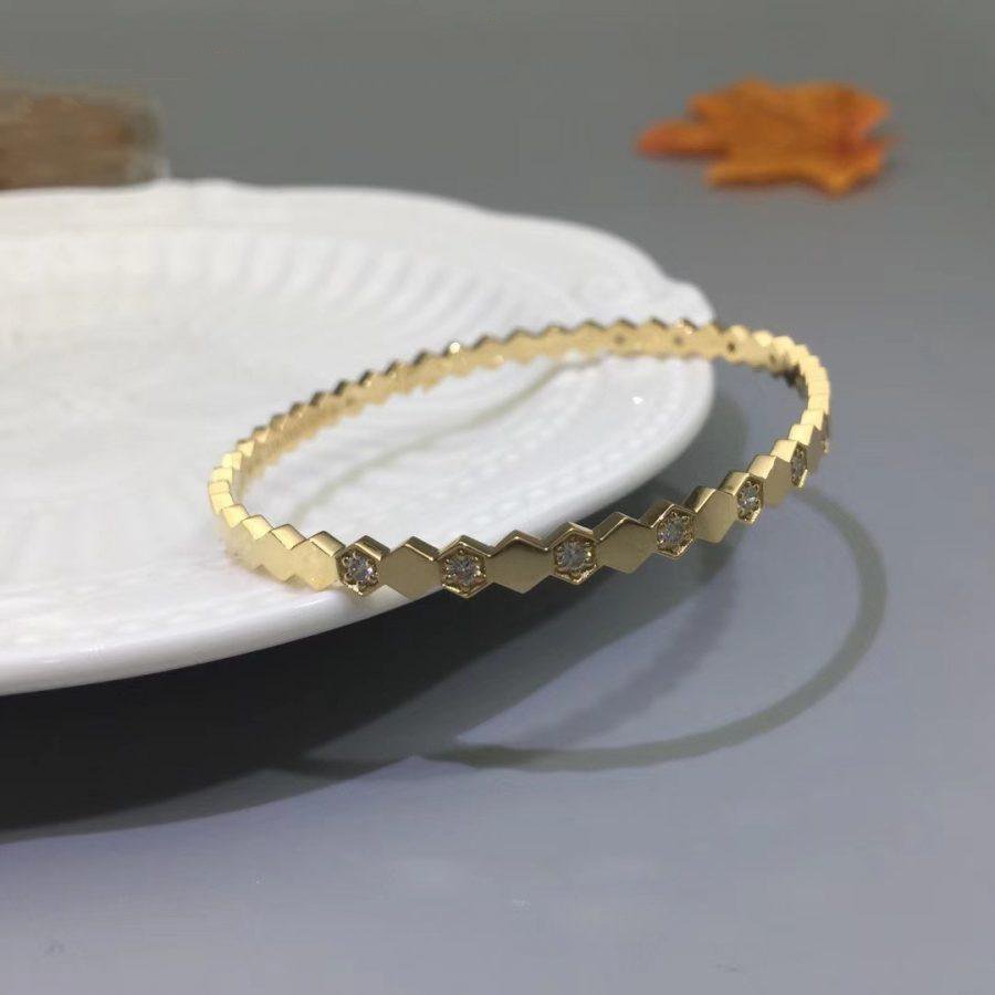 ¡®Imperial¡¯BEE LOVE GOLD DIAMOND BRACELET