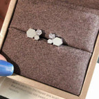 ¡®Imperial¡¯BEE LOVE SILVER DIAMOND EARRINGS