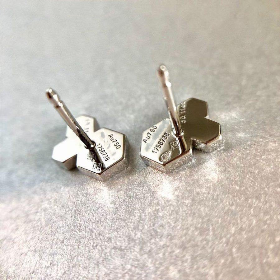 ¡®Imperial¡¯BEE LOVE SILVER DIAMOND EARRINGS