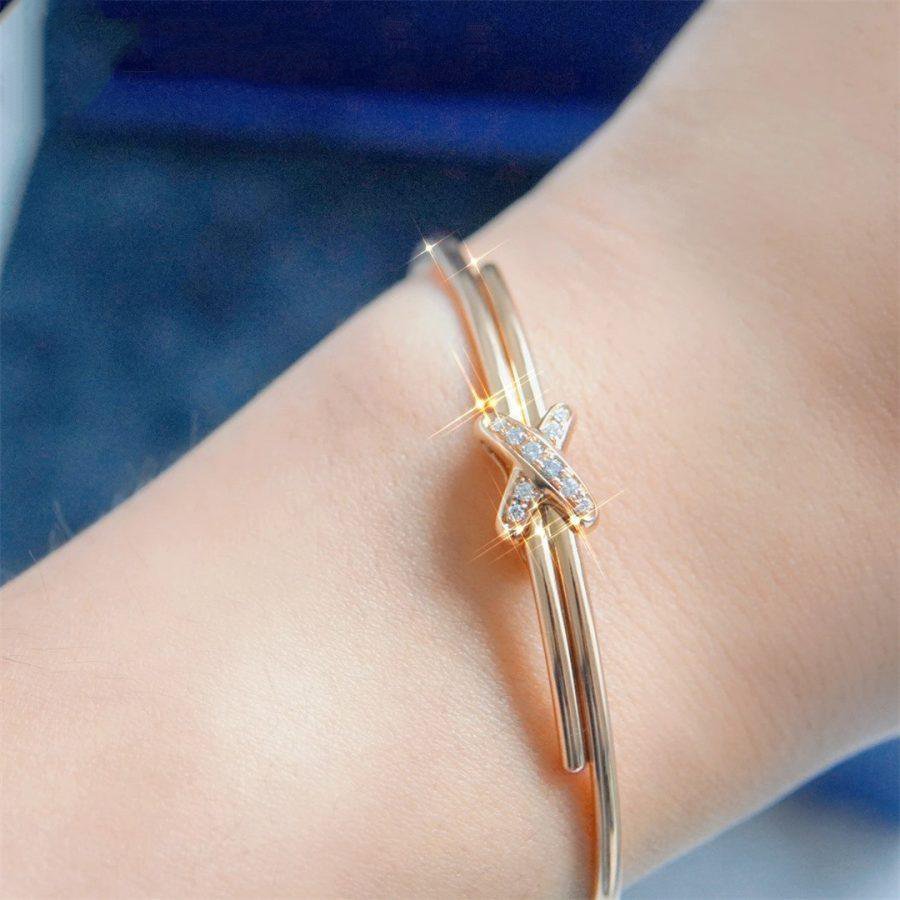 ¡®Imperial¡¯JEUX DE BRACELET PINK GOLD DIAMONDS