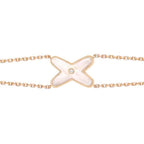 ¡®Imperial¡¯JEUX BRACELET WHITE MOP PINK GOLD 1 DIAMOND