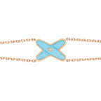 ¡®Imperial¡¯JEUX BRACELET TURQUOISE PINK GOLD 1 DIAMOND