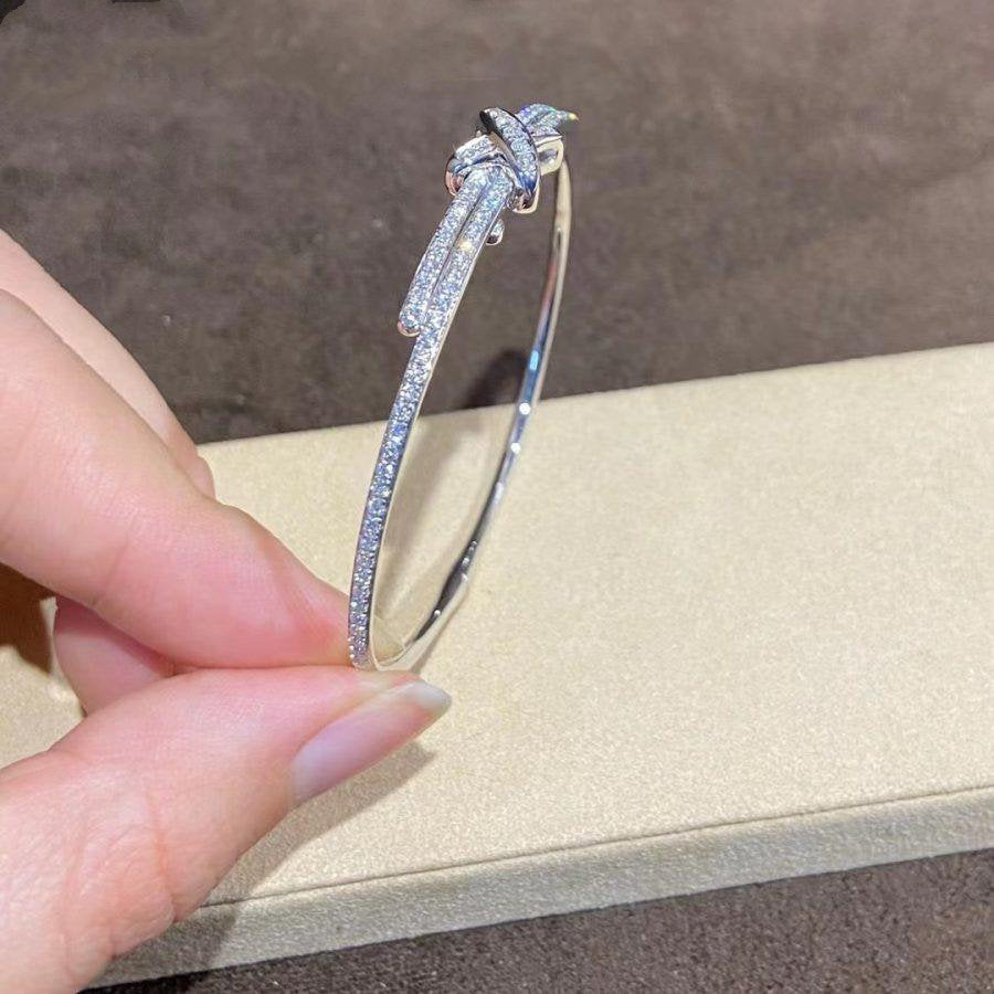 ¡®Imperial¡¯JEUX DE BRACELET DIAMONDS SILVER