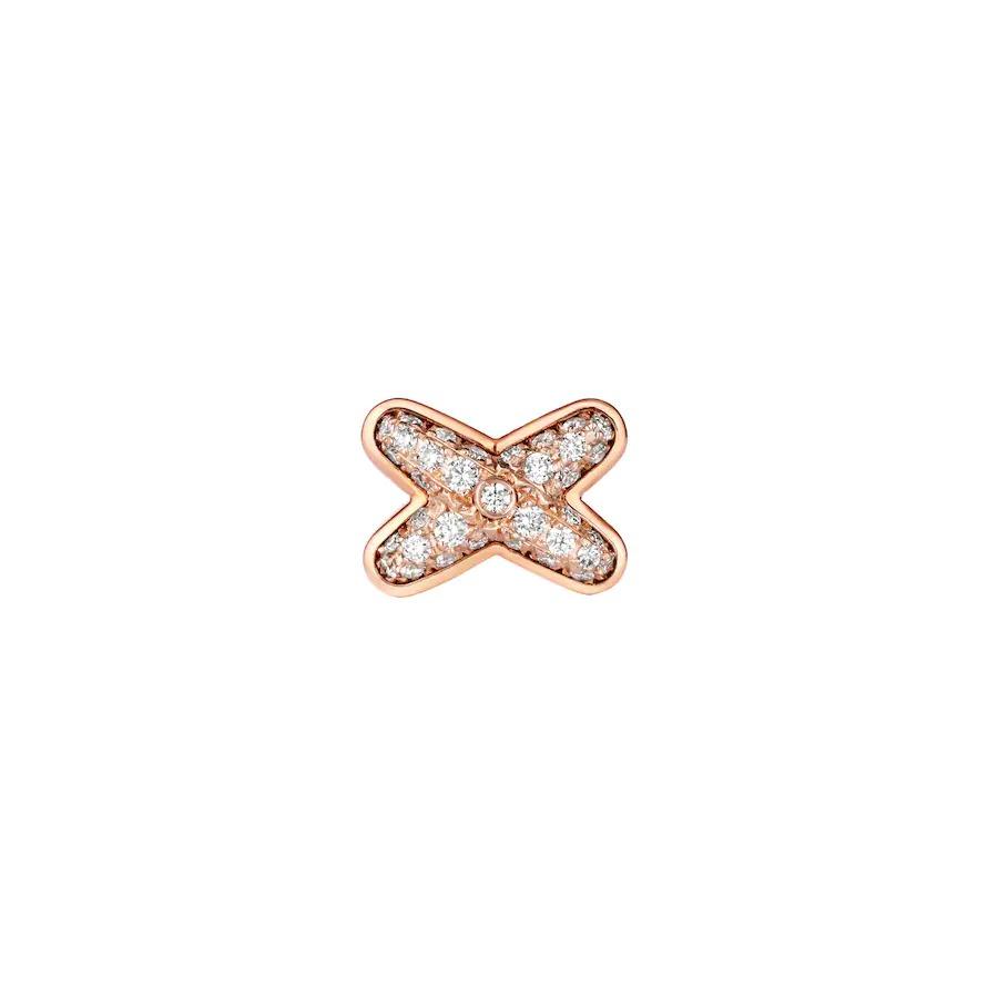¡®Imperial¡¯JEUX DE PINK GOLD DIAMOND EARRINGS