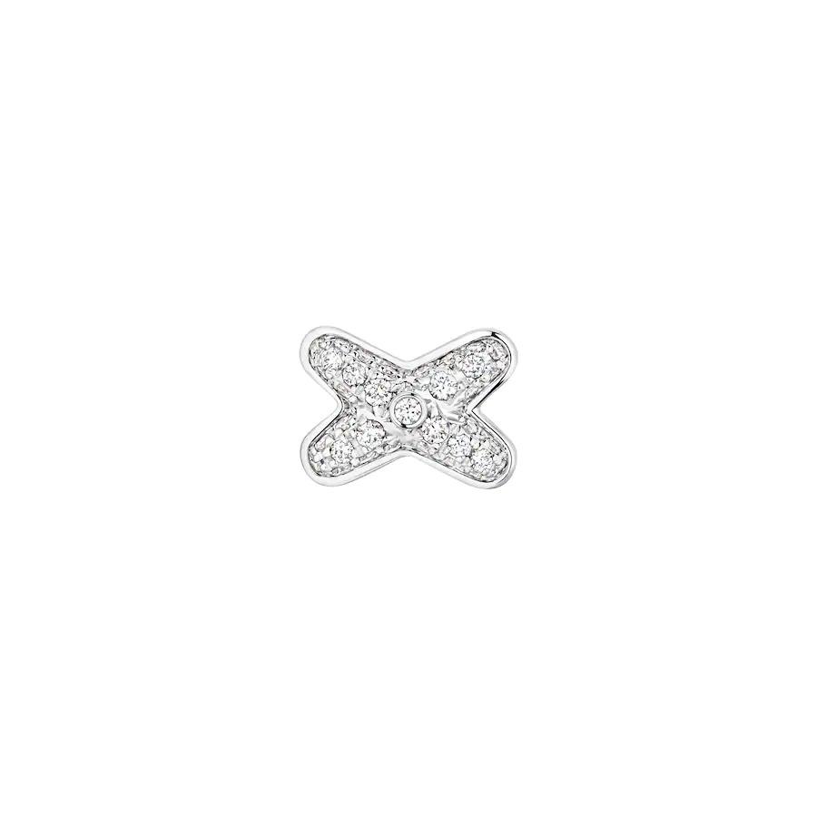 ¡®Imperial¡¯JEUX DE SILVER DIAMOND EARRINGS