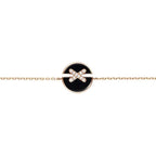 ¡®Imperial¡¯JEUX DE BRACELET ONYX PINK GOLD DIAMOND