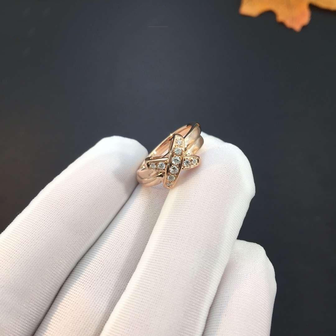¡®Imperial¡¯JEUX DE PINK GOLD DIAMOND RING
