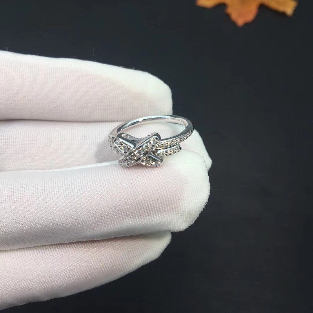 ¡®Imperial¡¯JEUX DE SILVER DIAMOND RING