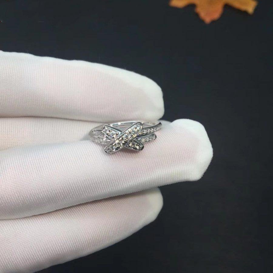 ¡®Imperial¡¯JEUX DE SILVER DIAMOND RING
