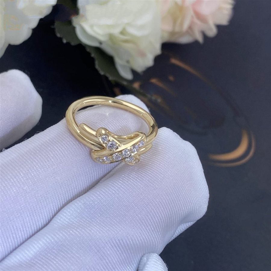 ¡®Imperial¡¯JEUX DE GOLD DIAMOND RING