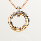 ¡®Imperial¡¯TRINITY NECKLACE GOLD  DIAMONDS