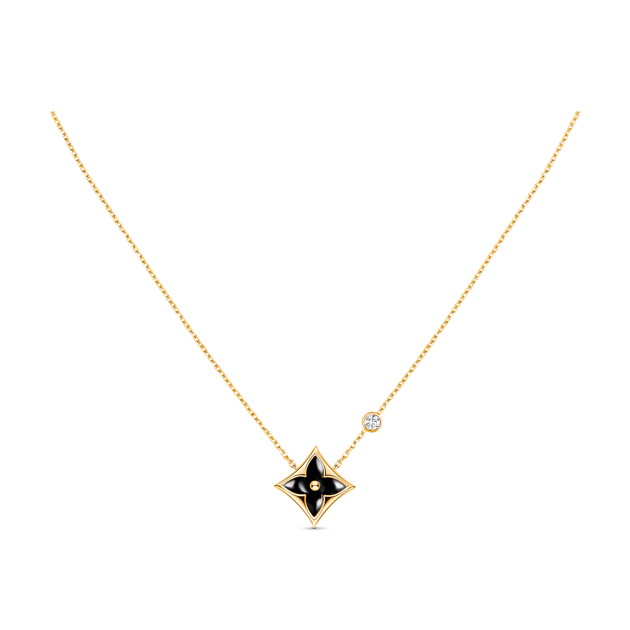 ¡®Imperial¡¯STAR BLACK MOP NECKLACE