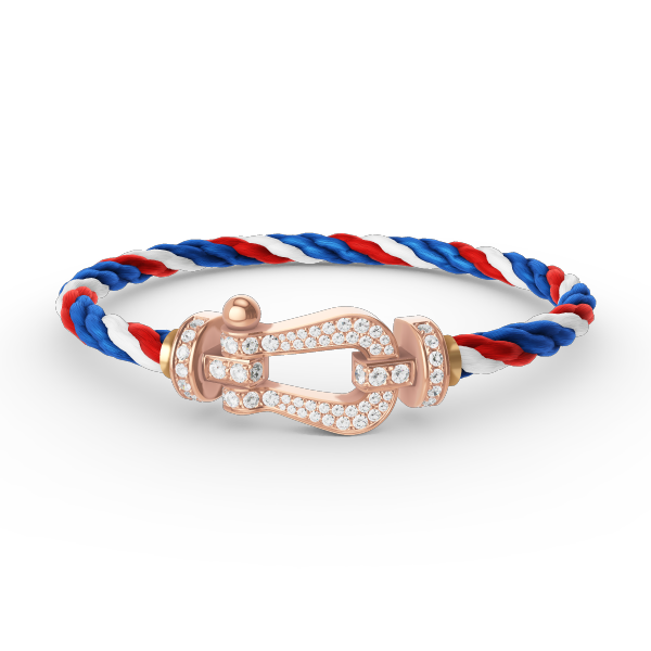 ¡®Imperial¡¯FORCE LARGE HORSESHOE FULL DIAMOND BRACELET ROSE GOLD