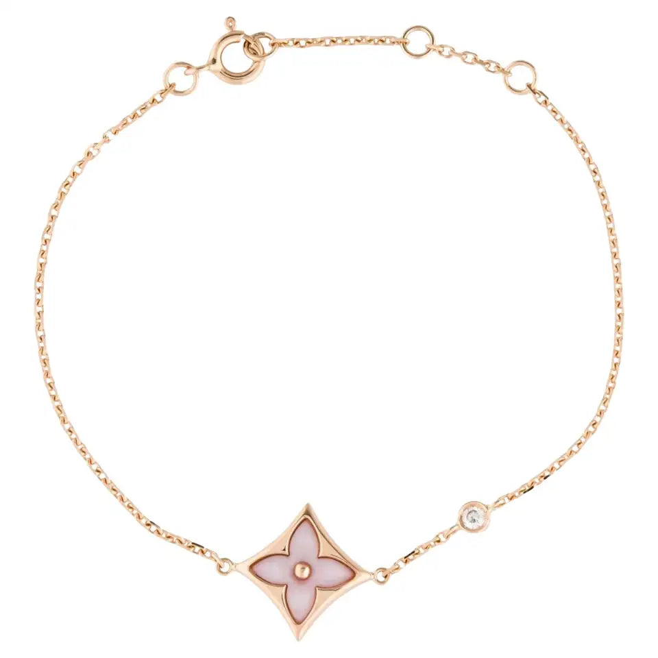 ¡®Imperial¡¯STAR 1 DIAMOND PINK GOLD BRACELET