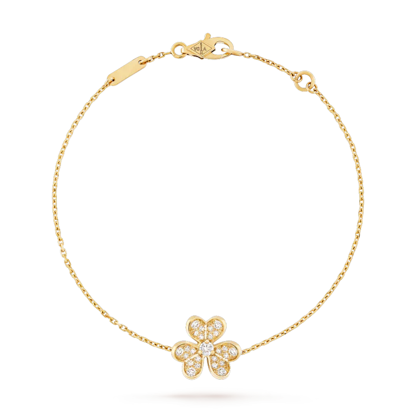 ¡®Imperial¡¯FRIVOLE GOLD FLOWER DIAMOND BRACELET