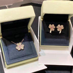 ¡®Imperial¡¯FRIVOLE ROSE GOLD FLOWER DIAMOND NECKLACE