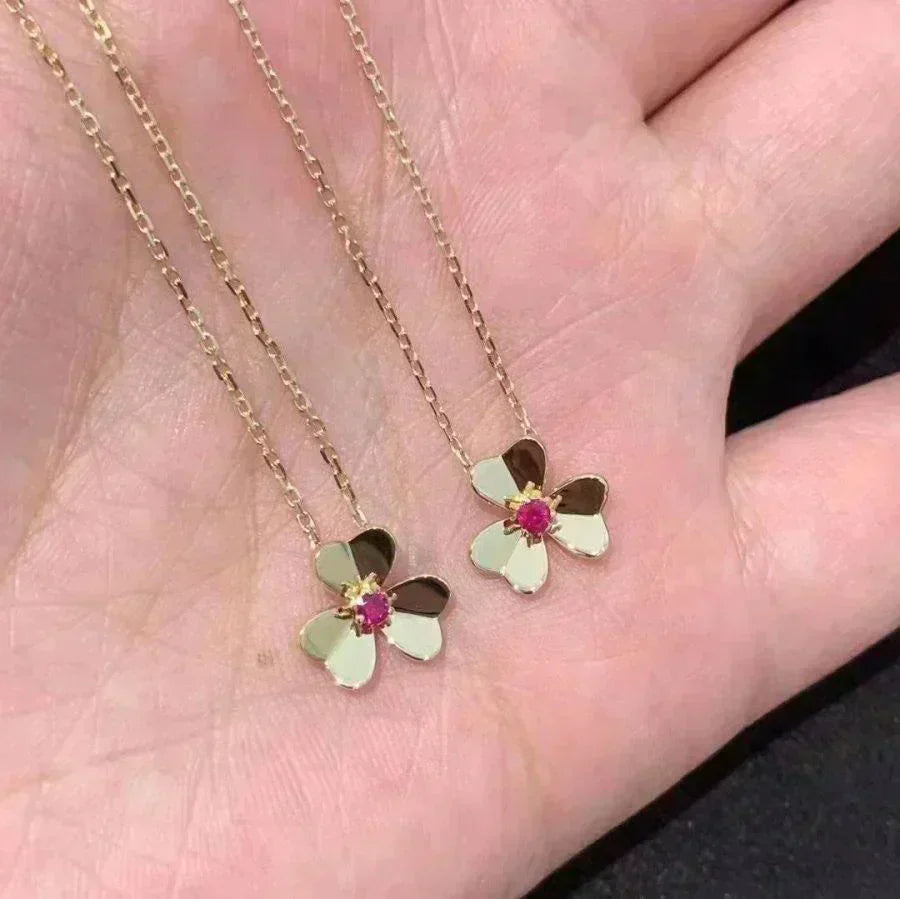¡®Imperial¡¯FRIVOLE GOLD FLOWER NECKLACE