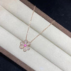 ¡®Imperial¡¯FRIVOLE ROSE GOLD FLOWER DIAMOND NECKLACE