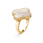 ¡®Imperial¡¯CLOVER WHITE MOP RING
