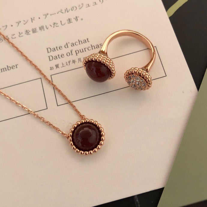 ¡®Imperial¡¯PERLEE COULEURS DIAMOND ROSE GOLD BETWEEN THE FINGER RING