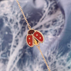 ¡®Imperial¡¯LUCKY SPRING 1 MOTIF PINK GOLD BRACELET