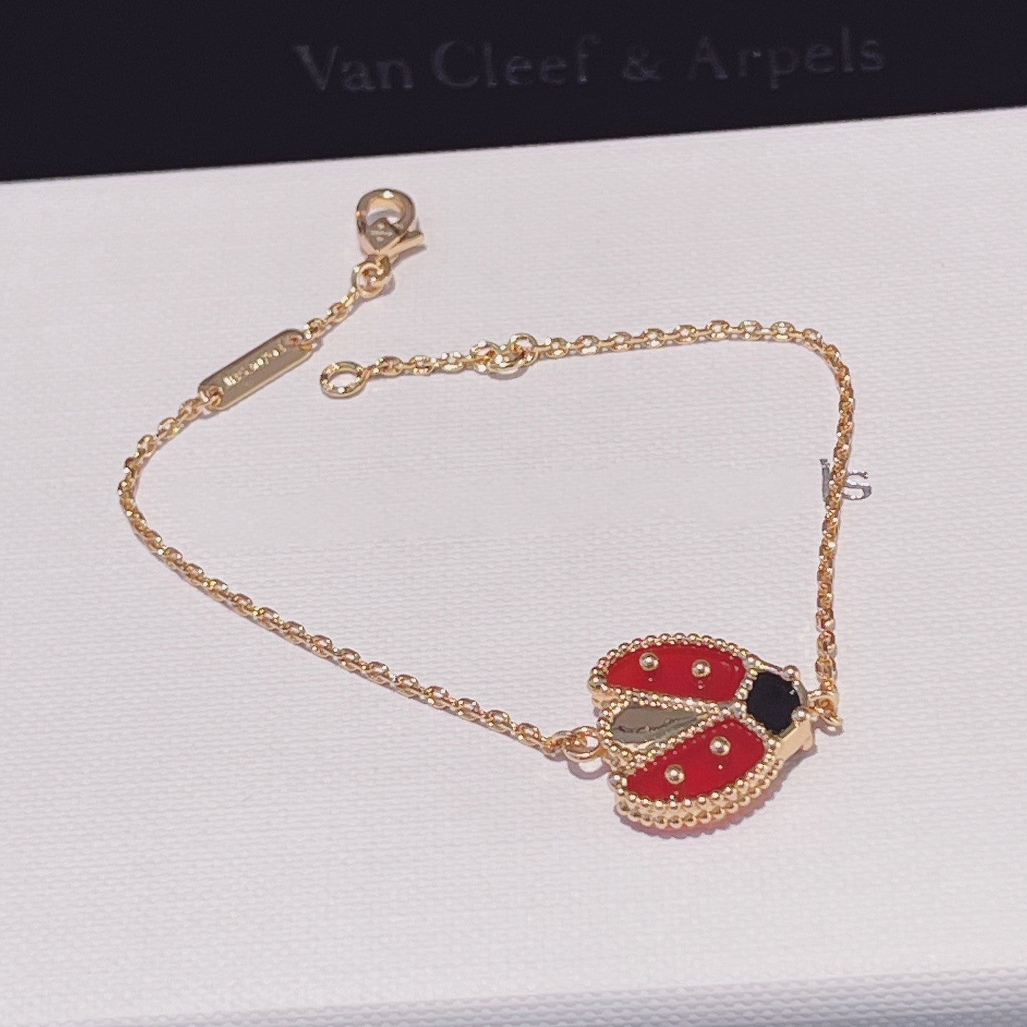 ¡®Imperial¡¯LUCKY SPRING 1 MOTIF PINK GOLD BRACELET