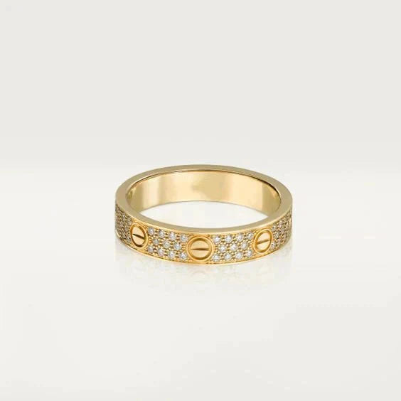¡®Imperial¡¯LOVE RING 3.6MM DIAMOND PAVED